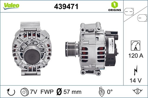 Valeo lichtmaschine 120 mit - valeo, a